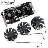 Video Card Fan For EVGA GeForce RTX 2080 Ti FTW3 ULTRA Triple 87MM PLD09220S12H RTX2080Ti Graphics Card Cooling Fan