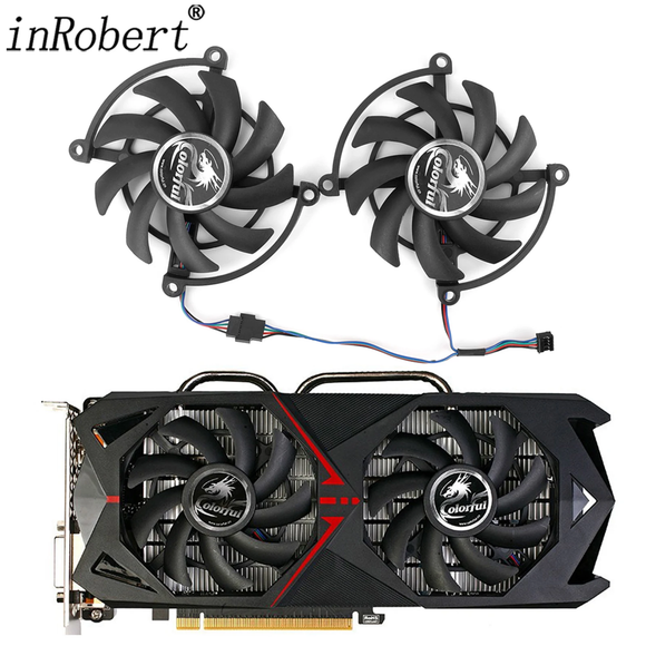 For Colorful GeForce GTX 1070 1060 Video Card Fan 85MM GTX1070 GTX1060 Graphics Card Cooling Fan