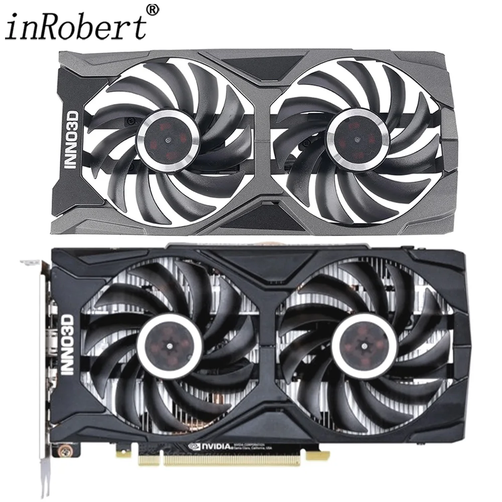 For INNO3D GeForce GTX 1660 RTX 2060 SUPER 6GB Twin X2 85MM CF-12915S