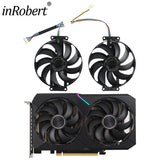 Graphics Card Cooling Fan Replacement For ASUS Dual GTX 1650 1660 Super Mini, RTX 2060 2070 3060 Ti Dual Mini