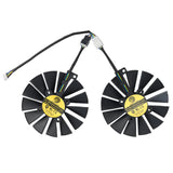 95MM PLD10010S12H RX580 470 Graphics Card Cooling Fan For ASUS ROG Strix GTX 1050 1080 GAMING GTX1050Ti 1080Ti GUP Fan