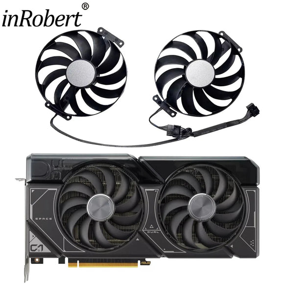 For ASUS RTX 4070 12GB DUAL OC  95MM Graphics Card Replacement Fan