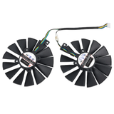 For ASUS Cerberus GTX 1070 Ti Advanced Edition 95MM FDC10M12S9-C 4Pin Graphics Card Cooling Fan