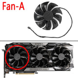 Video Card Fan For EVGA GeForce RTX 2080 Ti FTW3 ULTRA Triple 87MM PLD09220S12H RTX2080Ti Graphics Card Cooling Fan