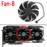 Video Card Fan For EVGA GeForce RTX 2080 Ti FTW3 ULTRA Triple 87MM PLD09220S12H RTX2080Ti Graphics Card Cooling Fan
