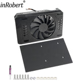 DIY ITX 18cm Heatsink For Palit RTX 3060 Ti Graphics Card with Backplate