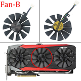 87MM PLD09210S12HH R9390 R9390X GTX980Ti Video Card Fan For ASUS STRIX R9 390 390X GTX 980 Ti Replacement Graphics Card GPU Fan