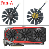 87MM PLD09210S12HH R9390 R9390X GTX980Ti Video Card Fan For ASUS STRIX R9 390 390X GTX 980 Ti Replacement Graphics Card GPU Fan