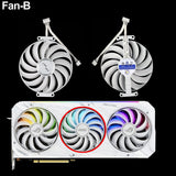 95mm CF1010U12S Video Card Fan For ASUS ROG STRIX RTX 3070 3080 Ti 3090 GAMING White GPU Cooler
