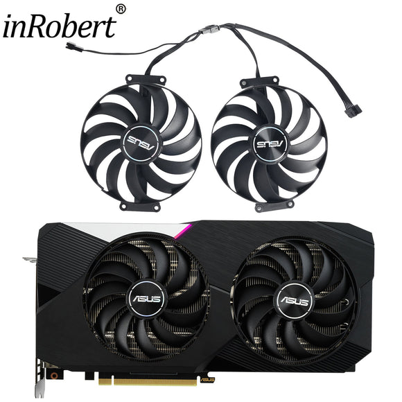 95mm 7pin RTX3060 Ti RTX3070 Graphics Card Fan For ASUS Dual RTX 3060 Ti 3070 GPU Cooling Fan