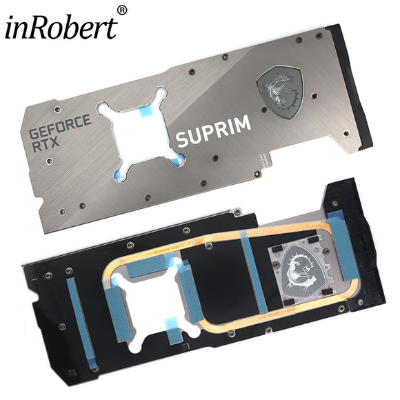 For MSI RTX 3080 Ti SUPRIM X Video Card Backplane New Original RTX3080Ti Replacement Graphics Card Backplate