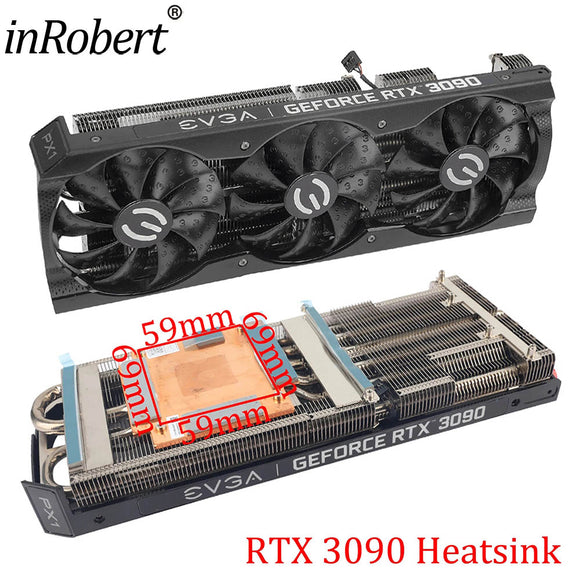 New Original For EVGA GeForce RTX 3090 XC3 BLACK Gaming Graphics Card Replacement Heatsink