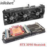 New Original For EVGA GeForce RTX 3090 XC3 BLACK Gaming Graphics Card Replacement Heatsink