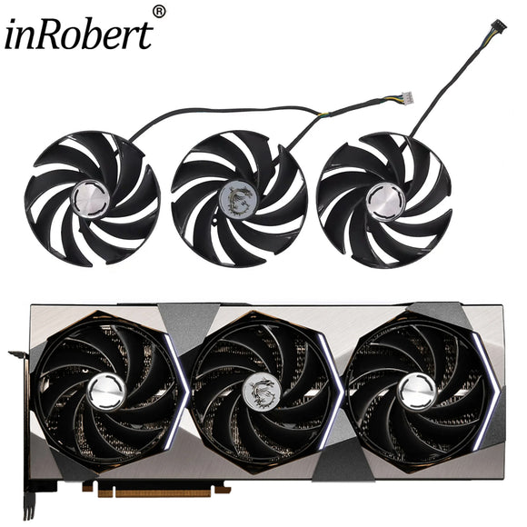 For MSI RTX 4080 4090 SUPRIM X 16GB Video Card Replacement Fan