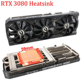 For EVGA GeForce RTX 3060Ti 3070 3080 3080Ti 3090 XC3 BLACK GAMING Replacement Graphics Card GPU Heatsink Without Fan
