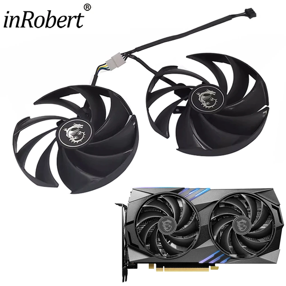 For MSI RTX 4060 4060Ti Gaming X Video Card Fan 95MM PLD10010S12HH RTX4060 RTX4060Ti Graphics Card Cooling Fan