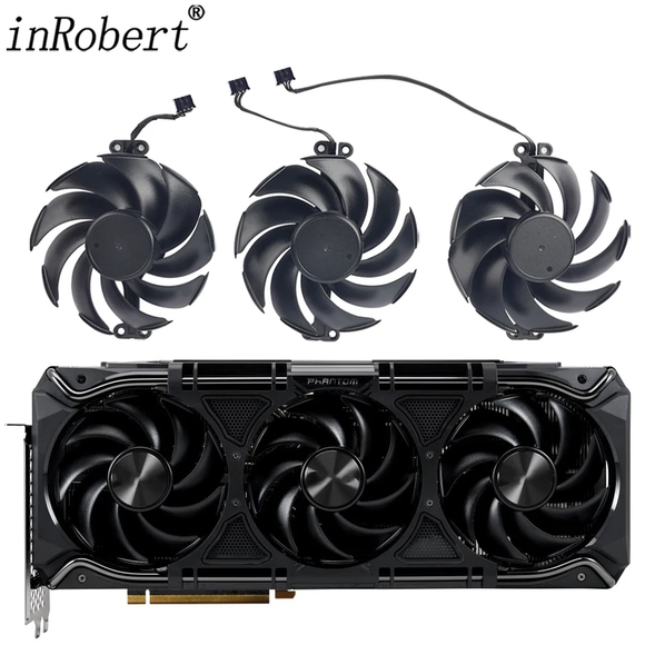 For Gainward GeForce RTX 4090 4080 4070Ti TH9520B2H-PCB01 90MM Graphics Card Cooling Fan