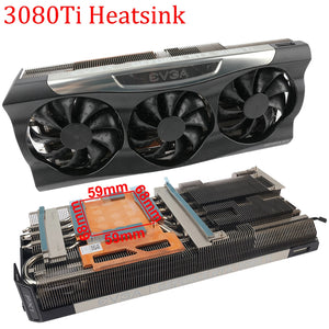 New Video Card Heatsink For EVGA RTX 3080 Ti FTW3 Ultra Gaming Heat Sink Cooling Fan