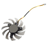 For Gigabyte GTX 630 570 PLD08010S12H 75MM 3Pin Graphics Card Replacement Fan