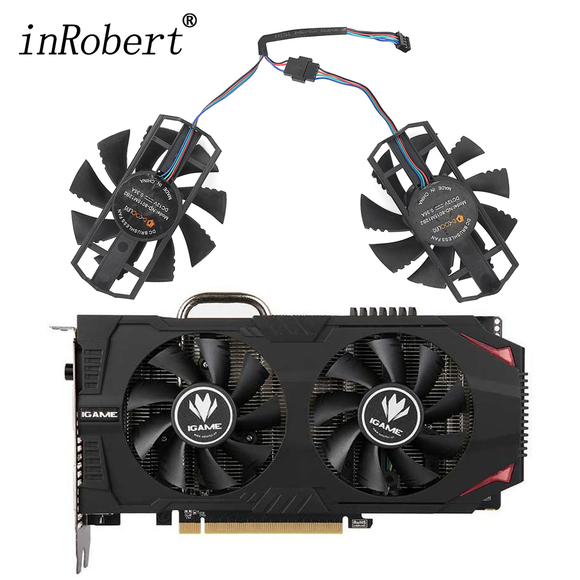 75MM ND-8015M12B2 GTX750 Video Card Cooler Fan For Colorful GTX 750 Replacement Graphics Card GPU Fan