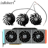 For GALAX GeForce RTX 3060 3060Ti 3070 3070Ti 3080 3080Ti 3090 T129215SU 90MM 4Pin 6Pin Graphics Card Replacement Fan