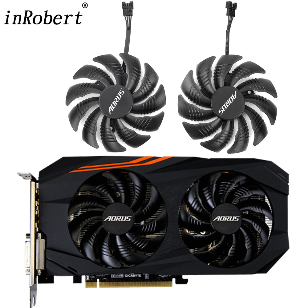 3 PièCes 75MM PLD08010S12H 3PIN GTX970 Ventilateur GPU pour Gigabyte GV-N976498
