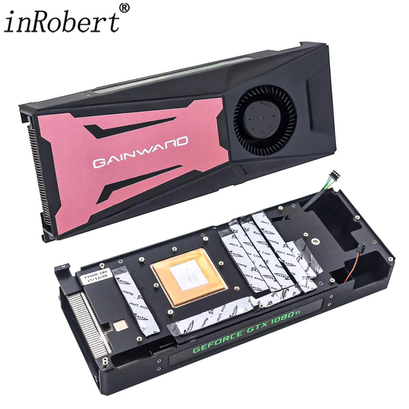 New Original GTX1080Ti For Gainward GeForce GTX 1080 Ti Video Card Heatsink with Faith Light