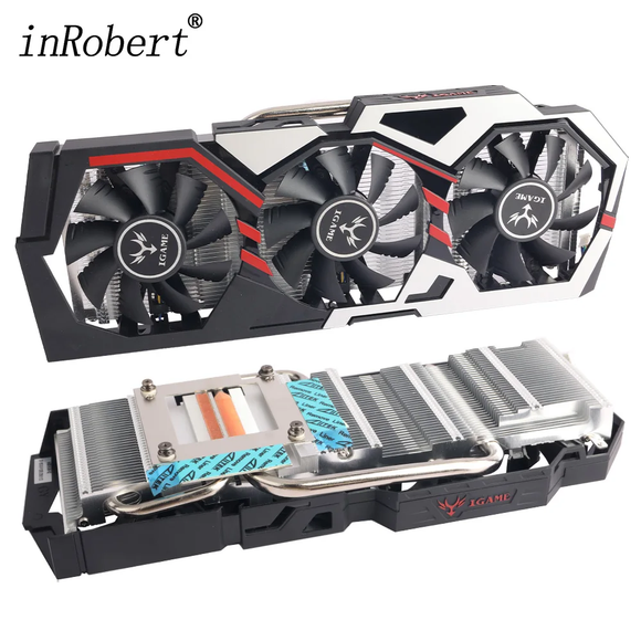 RTX1060 RTX1070 75MM Video Card Heatsink For Colorful GeForce RTX 1060 1070 Graphics Card Cooling Heastisnk