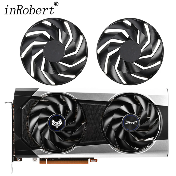 For Sapphire Nitro+ AMD Radeon RX 6600 XT 87MM CF9010H12D 6Pin Graphics Card Replacement Fan