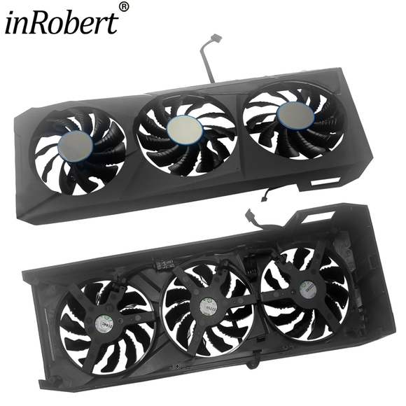 RTX3070 Graphics Card Replacement Fan For Gigabyte RTX 3070 Eagle Video Card Fan with Shell Origianl