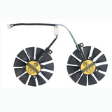 For ASUS Dual Series GTX 1070 1060 RX 480 470 570 PLD09210S12HH 87mm Graphic Card Fan