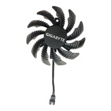 75mm PLD08010S12H 3Pin GTX 970 Cooler Fan for Gigabyte GTX 970 Windforce G1 R9-280X GV-R928XWF3-3GD GV-R928XOC Graphics Cards