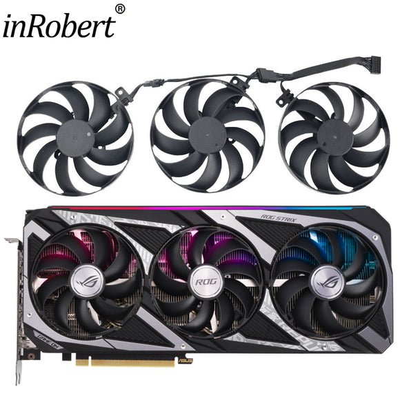 88MM T129215BU RTX3050 RTX3060 Graphics Card Cooling Fan For ASUS ROGSTRIX RTX 3060 O12G V2 GAMING Cooling Graphics Fan