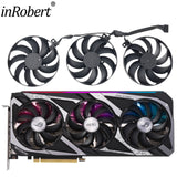 88MM T129215BU RTX3050 RTX3060 Graphics Card Cooling Fan For ASUS ROGSTRIX RTX 3060 O12G V2 GAMING Cooling Graphics Fan