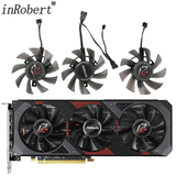 75MM T128015SH Cooler Fan Replacement For ASROCK AMD Radeon RX 5600 XT Phantom Gaming D3 6G OC Graphics Video Card Fans