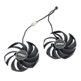 For MSI RTX 4070 4070Ti VENTUS 2X Video Card Fan 95MM PLD10010S12HH RTX4070 RTX4070Ti Graphics Card Cooling Fan