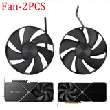 For NVIDIA GeForce RTX 4090 Founders Edition Video Card Fan AD4A31K04 AD4A31K05 RTX4090 Graphics Card Cooling Fan