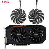 Video Card Fan For Gigabyte AORUS Radeon RX 570 580 88MM T129215SU RX570 RX580 Graphics Card Replacement Cooling Fan
