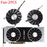 Vidoe Card Fan For NVIDIA GeForce RTX 2080 2080Ti Founders Edition 85MM DAPA0815B2UP001 DAPA0815B2UP004 GPU Cooling Fan