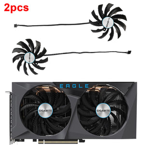 95MM PLD10010S12H RTX3060 RTX3060Ti Video Card Fan For Gigabyte GeForce RTX 3060 3060Ti EAGLE OC Graphics Card Cooling Fan