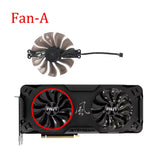 Video Card Fan For Palit RTX 3070 JetStream 95MM TH1015B2H-PAA01 RTX3070 Graphics Card Replacement Cooling Fan
