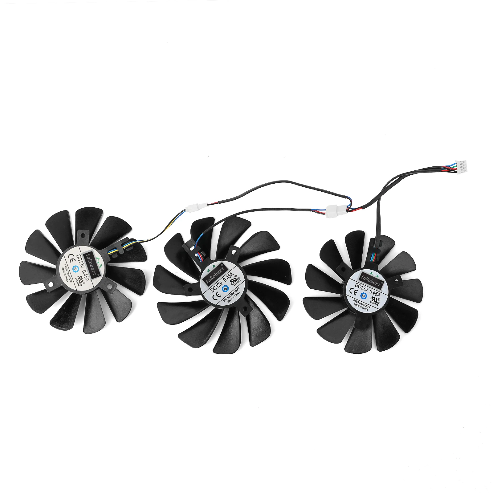 最も信頼できる 5700 RX AMD XFX For 5800 FY010010M12LPA 95MM 85MM 5900XT 冷却パーツ・ファン