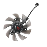 75MM T128015SH Cooler Fan Replacement For ASROCK AMD Radeon RX 5600 XT Phantom Gaming D3 6G OC Graphics Video Card Fans