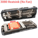 For EVGA GeForce RTX 3060Ti 3070 3080 3080Ti 3090 XC3 BLACK GAMING Replacement Graphics Card GPU Heatsink Without Fan