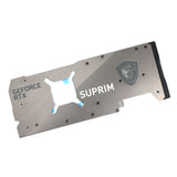 For MSI RTX 3080 Ti SUPRIM X Video Card Backplane New Original RTX3080Ti Replacement Graphics Card Backplate