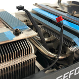 New Original GPU Heatsink Replacement For MSI RTX 3080 3080Ti 3090 Gaming X Trio Video Card Heatsink