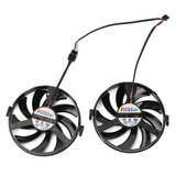85MM FDC10U12S9-C Video Card Fan Replacement For XFX R9 370X 380X R7 360 370 RX 460 450 Graphics Card Cooling Fan