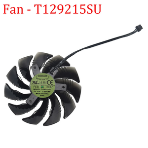 T129215SU PLD09210S12HH 3pin Cooler Fan GTX1050 RX560 RX550 For Gigabyte Geforce GTX 1050 1050Ti RX 550 560 Mini ITX G1 Fan
