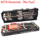 For EVGA GeForce RTX 3070 XC3 BLACK GAMING Graphics Card Replacement Heatsink