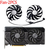For ASUS RTX 4070 12GB DUAL OC  95MM Graphics Card Replacement Fan